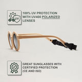 BABYMOCS Round Sunglasses for Children