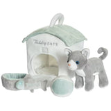 Teddykompaniet Set Peluche Teddy Cats Playset - Di Maio Giocattoli