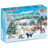 Playmobil Calendario Dell'avvento - Viaggio di Natale in Slitta