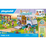Playmobil - Trasporto Cavalli e Stalla - 71493 D - Di Maio Giocattoli