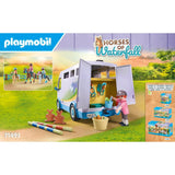 Playmobil - Trasporto Cavalli e Stalla - 71493 D - Di Maio Giocattoli