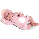 BAMBOLA REBORN LUCA CONJUNTO DE PUNTO CM 42 2025