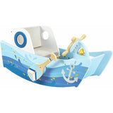 BARCA A DONDOLO DEL CAPITANO IN LEGNO