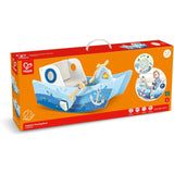 BARCA A DONDOLO DEL CAPITANO IN LEGNO