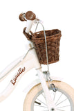 Dino bikes-Bicicletta 12 retrò bianca