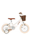 Dino bikes-Bicicletta 12 retrò bianca