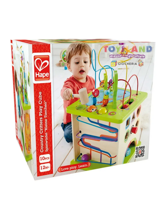 Hape Cubo con Animaletti Gioco