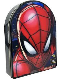 GRANDI GIOCHI PUZZLE 3D 300 PZ OLOGRAFICO IN SCATOLA DI LATTA SPIDERMAN