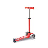 Monopattino bambino Mini Micro Deluxe LED rosso