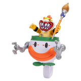 The super mario galaxy movie Bowser Jr. with clown car action figure - Di Maio Giocattoli