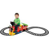 Treno elettrico cavalcabile con binari - Di Maio Giocattoli