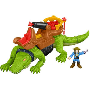 Imaginext- Capitan Uncino con Coccodrillo