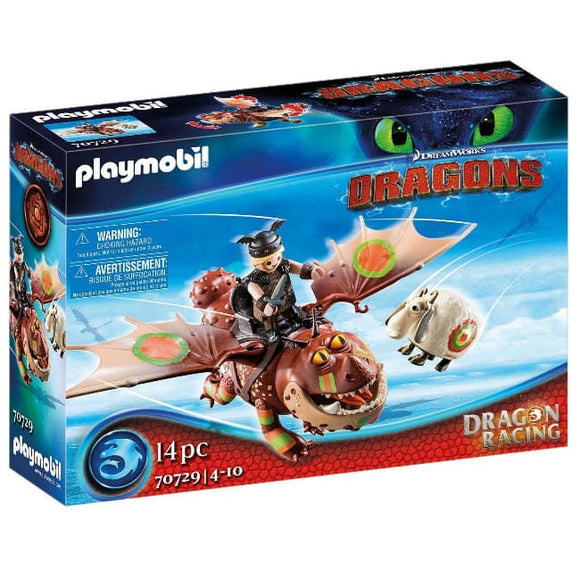 Playmobil Dragon Racing: Gambedipesce e Muscolone 70729