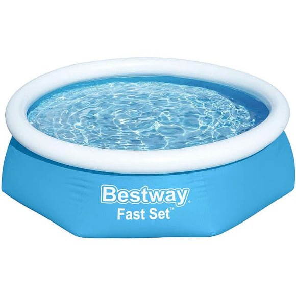 Bestway Piscina gonfiabile Fast Set forma rotonda