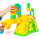 Musical Activities Giraffe with Building Blocks