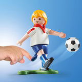 Playmobil- Maleta Valigetta Gioco Calcio 5654