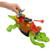 Imaginext- Capitan Uncino con Coccodrillo