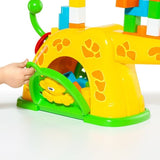 Musical Activities Giraffe with Building Blocks