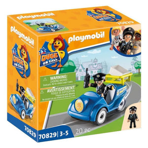 PLAYMOBIL DUCK ON CALL Mini car della Polizia