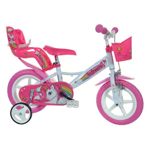 Dino Bikes – Bicicletta 12" unicorno