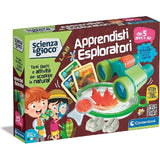 Clementoni Lab-Apprendista kit esperimenti di scienza, esploratore, gioco scientifico