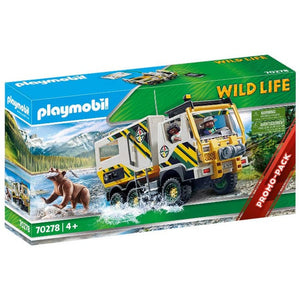 Playmobil Wild Life Camion Della Missione Avventura 70278