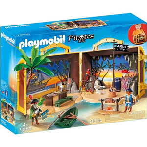 PLAYMOBIL 70150 - COVO DEI PIRATI PORTATILE