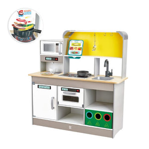 Hape - Cucina Deluxe con friggitrice e ventola