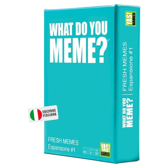 Rocco Giocattoli Espansione What Do You Meme? Freshmeme, Yas Games, ‎12 x 4 x 17 cm; 380 grammi