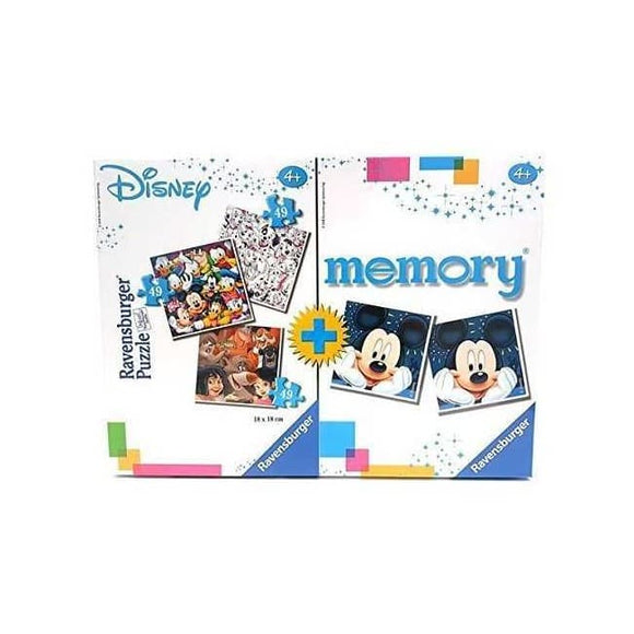 MULTIPACK DISNEY PUZZLE 3X49 PIÙ MEMORY