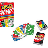 Mattel Games- UNO Versione REMIX, Personalizza le Carte e Vinci