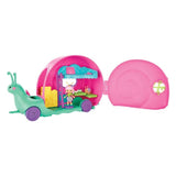 Enchantimals Slow-Mo Camper Vehicle Playset With Saxon Snail Doll