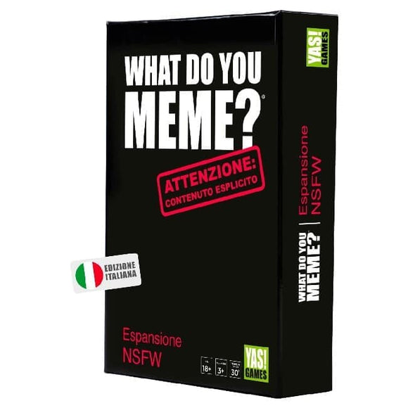 Rocco Giocattoli, Espansione What Do You Meme? NSFW - Yas Games - L’Unico In Italiano