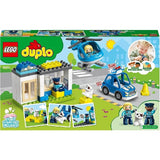 LEGO 10959 DUPLO - Stazione Di Polizia ed Elicottero Giocattolo