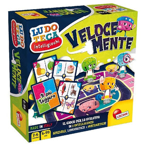 Lisciani Giochi- Ludoteca Intelligiochi Veloce-Mente