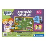 Clementoni Lab-Apprendisti Kit esperimenti di Scienza, Lab-Veterinario