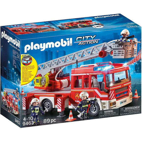 Playmobil Autoscala dei Vigili del Fuoco