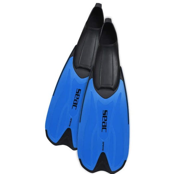 SEAC Spinta, Pinne da Snorkeling a Scarpetta Chiusa Confortevole Unisex tg 34/35