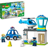 LEGO 10959 DUPLO - Stazione Di Polizia ed Elicottero Giocattolo