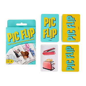 Mattel Pic Flip, 110 Carte da Gioco da Abbinare Fra Loro