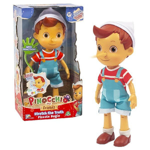 Pinocchio - Bambola Articolata Di 32 Cm Con La Funzione Del Naso Che Si Allunga