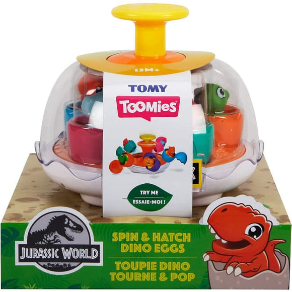 Toomies Prima Infanzia Jurassic World Spin & Hatch Dino Eggs