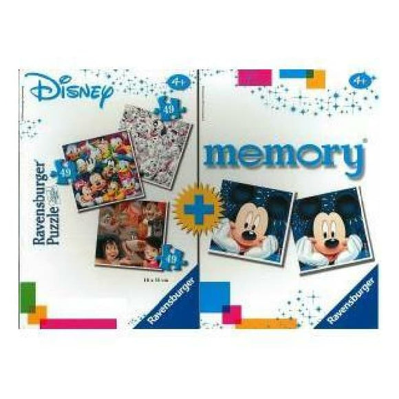 Multipack disney puzzle + memory