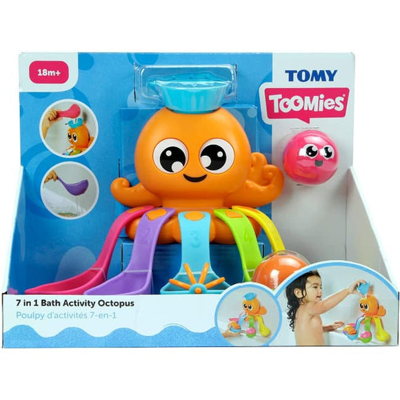 Toomies Bath Activity Octopus - Playset per il Bagnetto