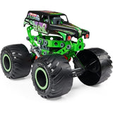 Meccano Junior, kit di costruzione veicolo Grave Digger Monster Jam, con motore a retrocarica