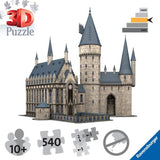 Ravensburger - Puzzle 3D Harry Potter, Sala Grande del Castello di Hogwarts