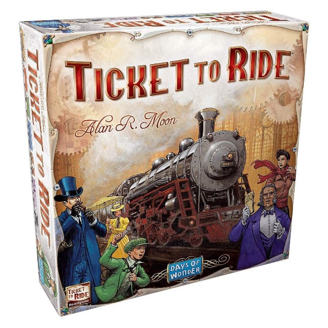Asmodee Ticket To Ride 20Th Anniversary Blue Asmodee Ticket To Ride 20Th Anniversary Blue