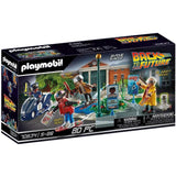 Playmobil Back to the Future - Parte II Inseguimento sull'Hoverboard - 70634