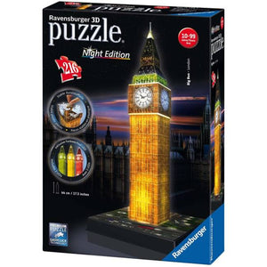 Big Ben - Puzzle 3D Night Edition - Di Maio Giocattoli