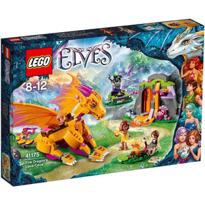 Lego Elves - La Grotta Lavica del Dragone di Fuoco - 41175 - Di Maio Giocattoli